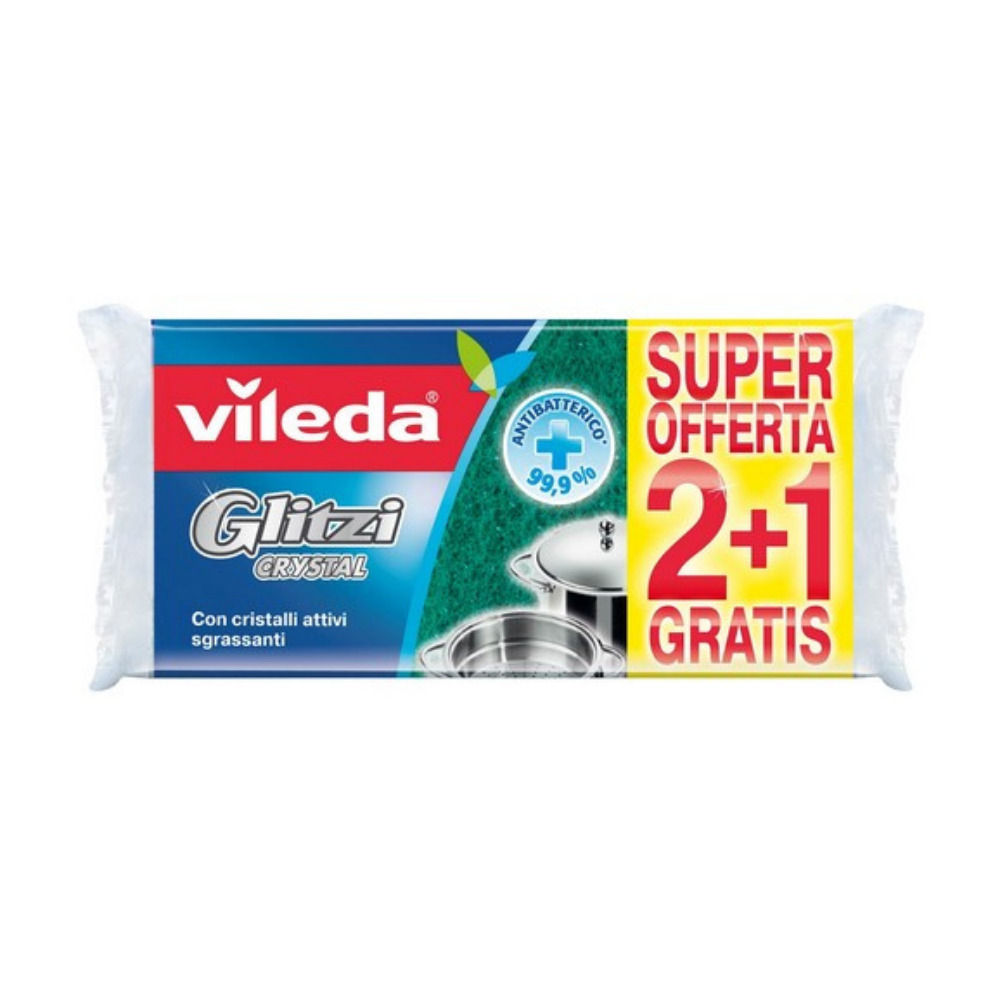 Spugna VILEDA Glitzi 3 pz